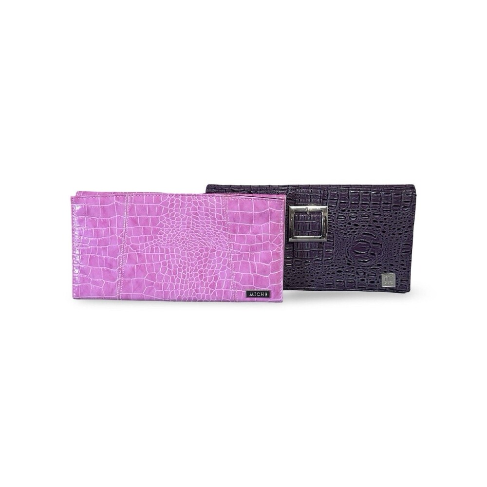 Miche Classic Bag Shell Set of 2 Pink/Purple Ellie Shell - Picture 10 of 12